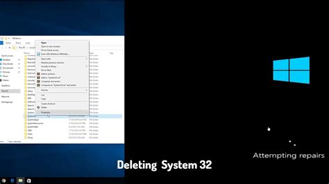 Toradh íomhá ar Delete System 32 Notepad Code