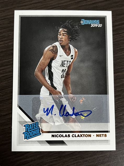 Nic Claxton Autograp に対する画像結果