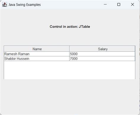 Image result for 2 Table in Java
