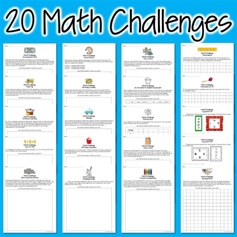Image result for Math Challenge Questions