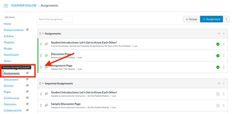 Toradh íomhá ar Assignment Groups Chart