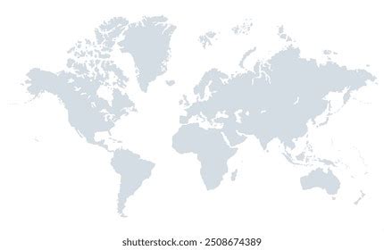 Image result for World Continent High Resolution Map in Vector