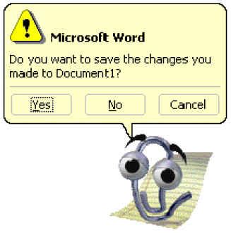 Afbeeldingsresultaten voor Paperclip in Word Old Version Clippy