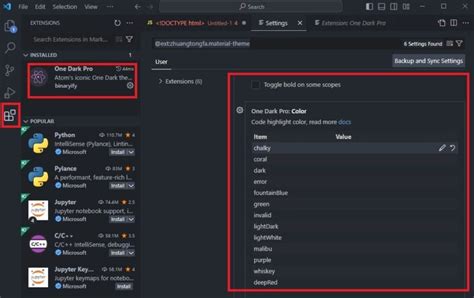 Image result for Color Themes Visual Studio Code