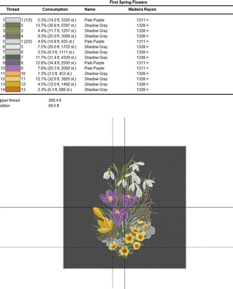 Image result for Spring Flowers Machine Embroidery Designs