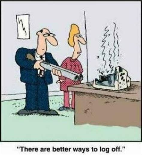 Image result for Log Out Computer Meme