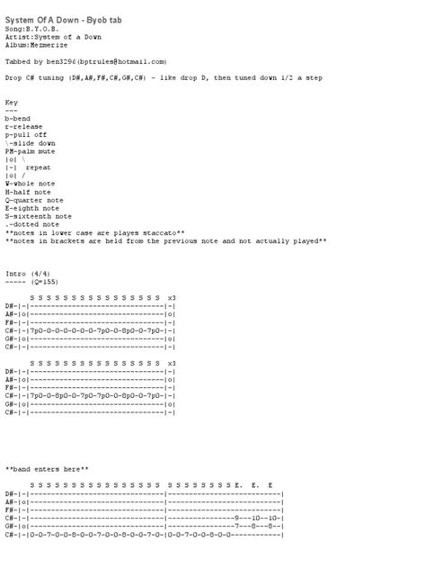 Image result for Easy Chords System of a Down