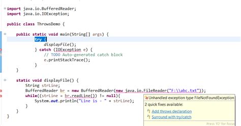 Image result for Java Throws