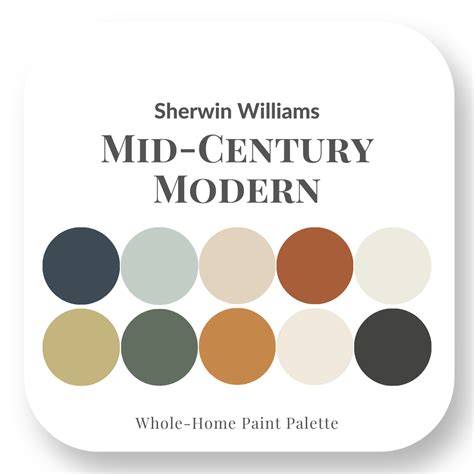 Image result for Mid Century Modern Color Palette