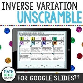 Image result for Teaching Inverse Variation