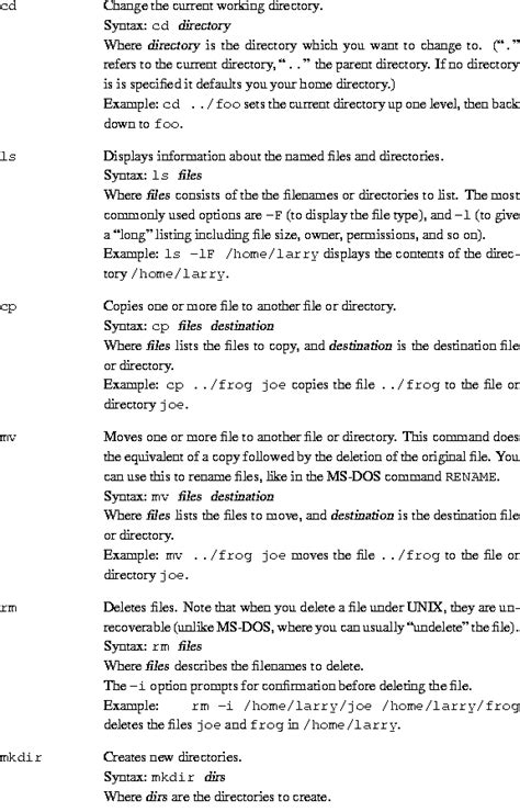Image result for Unix Command Arguments