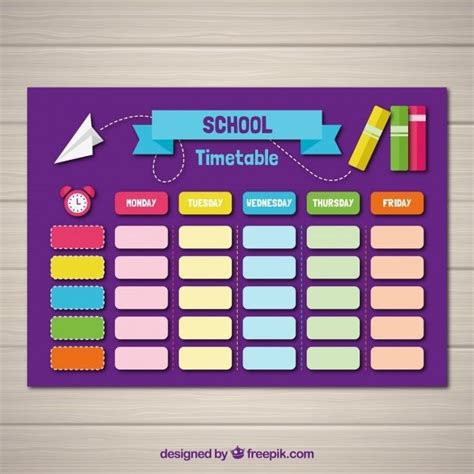 Image result for Timetable Design