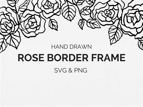 Afbeeldingsresultaten voor Rose Border Pattern SVG