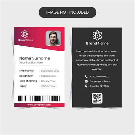 Identification Card Layout Design に対する画像結果