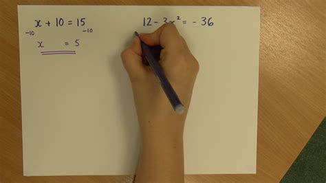 Image result for Basic Algebra Solving for X