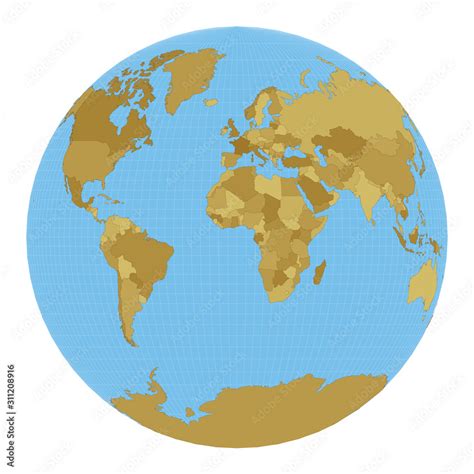 Two World Square Map Visualization に対する画像結果