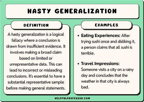 Image result for Generalization in Research Example