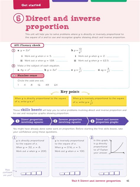 Image result for Direct and Inverse Proportion Sample Paper PDF