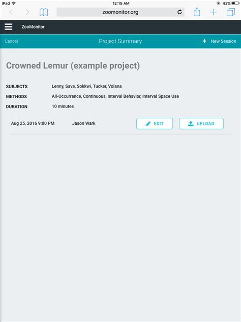 Image result for Continuous Sampling Zoo Monitor