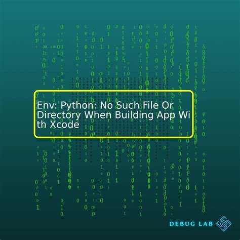 Image result for No Such File or Directory Python