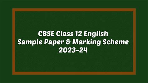 Image result for Sample Paper Class 12 English
