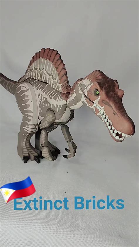 Image result for Extinct Bricks Spinosaurus