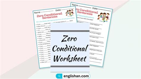 Image result for Zero Conditional Worksheet.pdf
