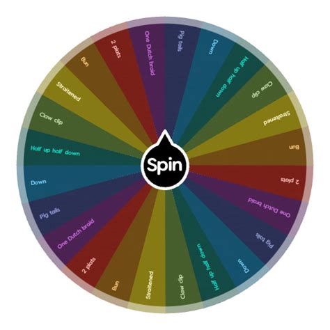 Random Hair Style Generator Wheel માટે ઇમેજ પરિણામ