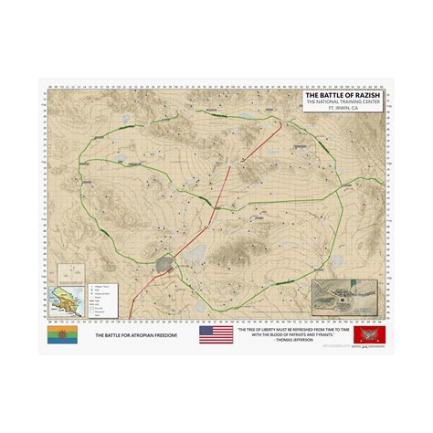 Image result for Fort Irwin Operational Map