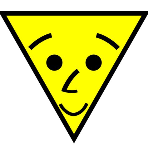 Image result for Triangle Emoticon