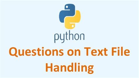 Toradh íomhá ar Text File Handling in Python