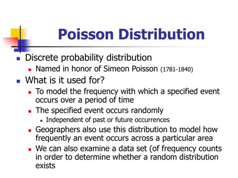 Image result for Poisson Distribution Ppt Image