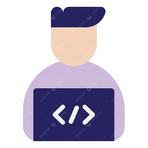 Toradh íomhá ar Vector Developer Person