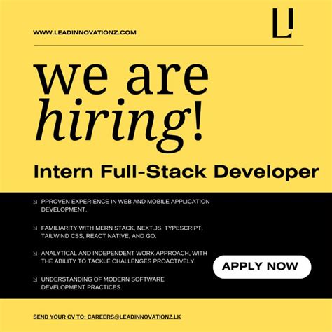 Internship Full-Stack Developer Remote に対する画像結果