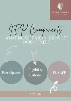 Image result for IEP Components