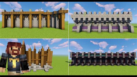 Image result for Minecraft Simple Wall Designs