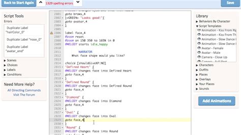 Toradh íomhá ar Interactive Character