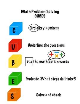 Toradh íomhá ar Cubes Maths Problem Solving