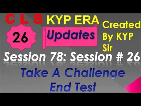 Image result for Only CLS End Test