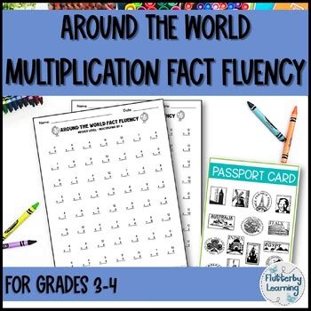 Toradh íomhá ar Multiplication 4th Grade Fluency