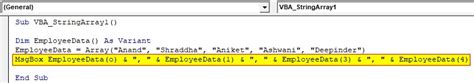 Image result for String Array VBA Excel