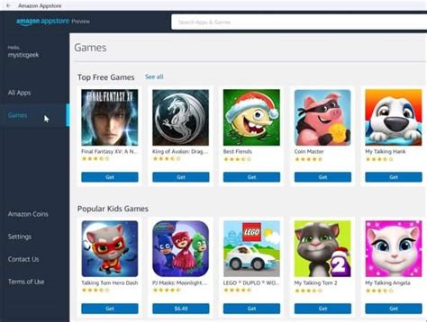 Image result for Amazon Games App Windows 11