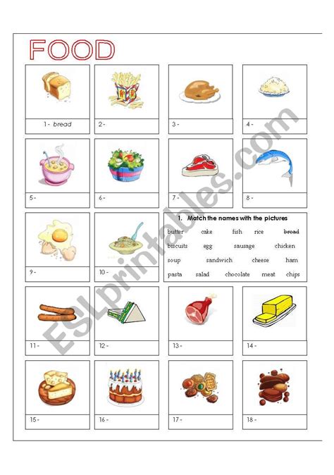 Toradh íomhá ar Matching ESL Worksheet