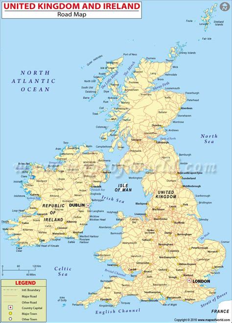 Image result for England Ireland Map