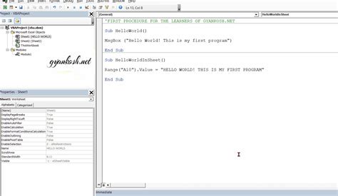Image result for How to Write Procedures VBA