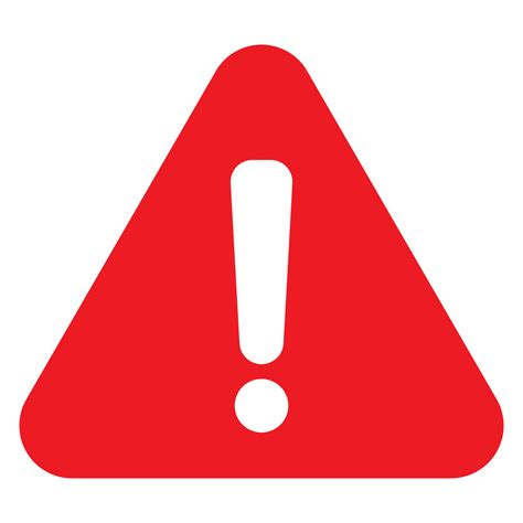 Image result for Warning Sign Transparent Background