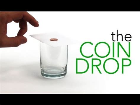 Image result for Coin On Cardboard into Glass
