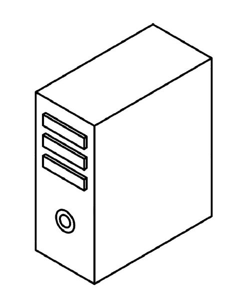 Toradh íomhá ar Computer Printout Coloring Pages