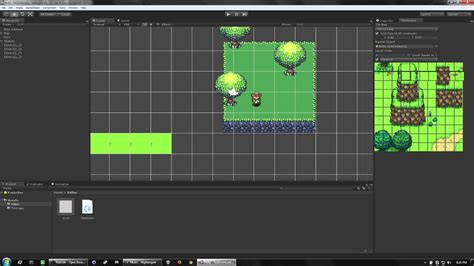 Toradh íomhá ar Unity 2D Tutorial Deutsch Tilmap