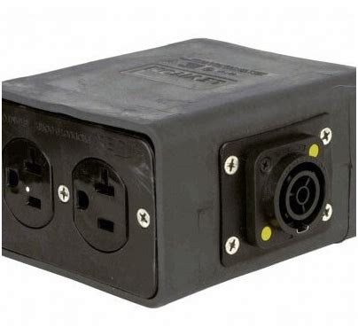 Image result for Powercon TRUE1 Power Distribution Box